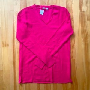 Gap wool v-neck tunic sweater